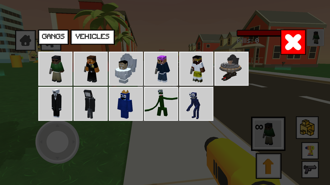 Grand Sandbox: Gangs War - Gameplay image of android game