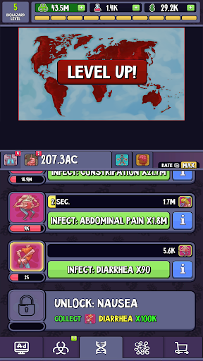 Idle Infection - عکس بازی موبایلی اندروید