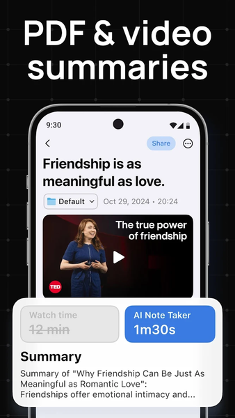 AI Note Taker - Voice to Notes - عکس برنامه موبایلی اندروید