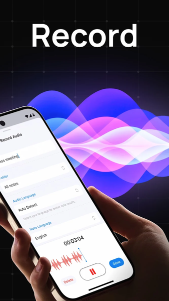 AI Note Taker - Voice to Notes - عکس برنامه موبایلی اندروید