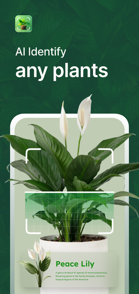 Plant Identifier AI Plant Care - عکس برنامه موبایلی اندروید