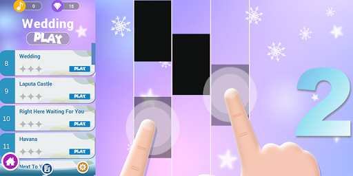 Piano Pop Music 2 - Gameplay image of android game