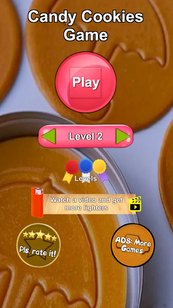 Candy Cookies Dalgona Game - عکس بازی موبایلی اندروید