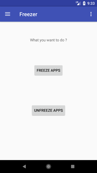EXA Freezer Disable System App - Image screenshot of android app