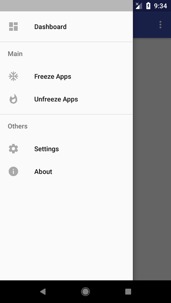 EXA Freezer Disable System App - عکس برنامه موبایلی اندروید