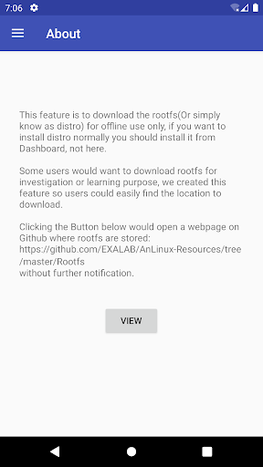 AnLinux - Run Linux on Android - Image screenshot of android app