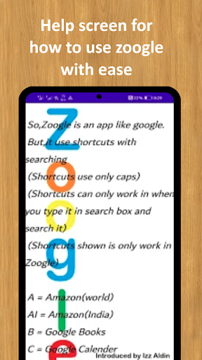 Zoogle - عکس برنامه موبایلی اندروید