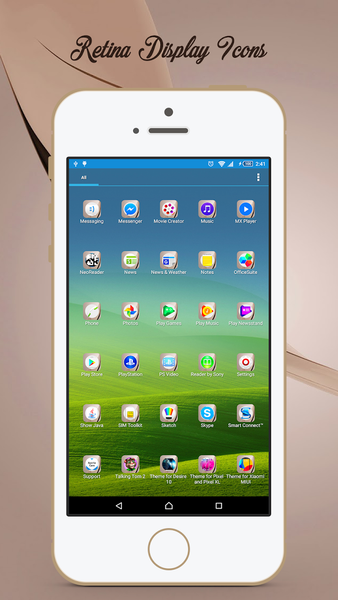 Theme for Xiaomi Redmi - عکس برنامه موبایلی اندروید