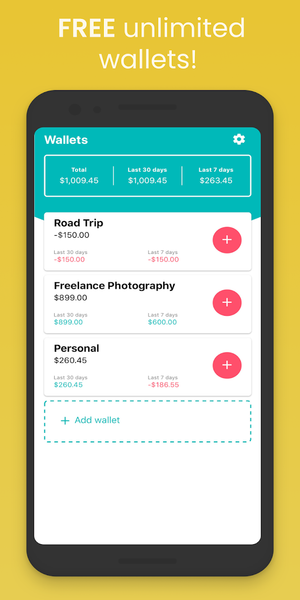 Expense Tracker & Budget App - Image screenshot of android app