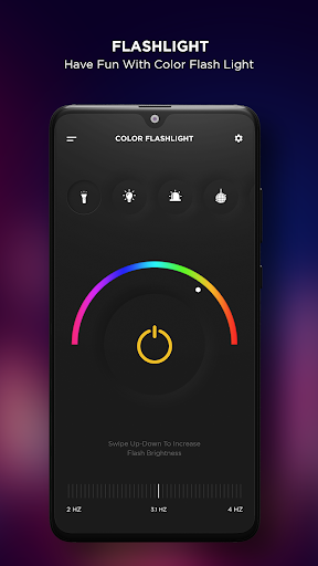 Color Flashlight - Image screenshot of android app