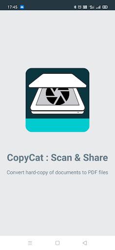 CopyCat : Scan & Share, Free Document Scanner App - عکس برنامه موبایلی اندروید