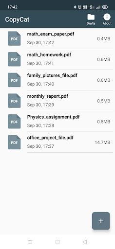 CopyCat : Scan & Share, Free Document Scanner App - عکس برنامه موبایلی اندروید