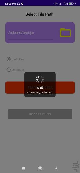 DexAndJarTools - Image screenshot of android app