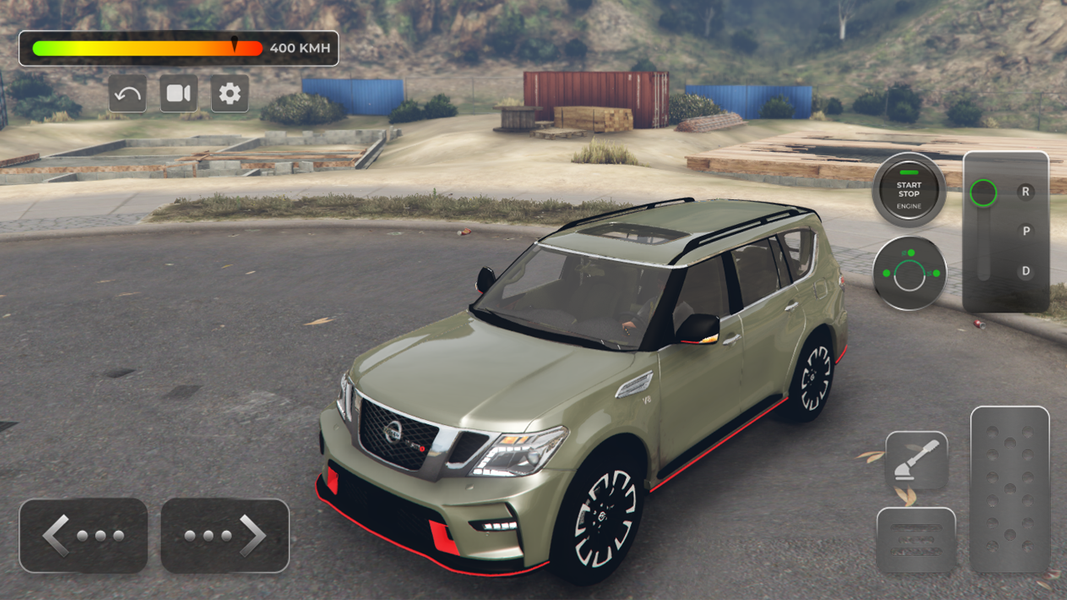 Desert Cruiser: Nissan Patrol - Gameplay image of android game