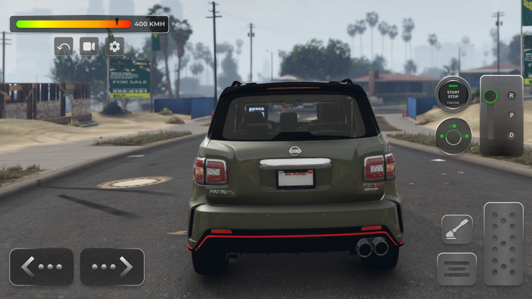 Desert Cruiser: Nissan Patrol - Gameplay image of android game