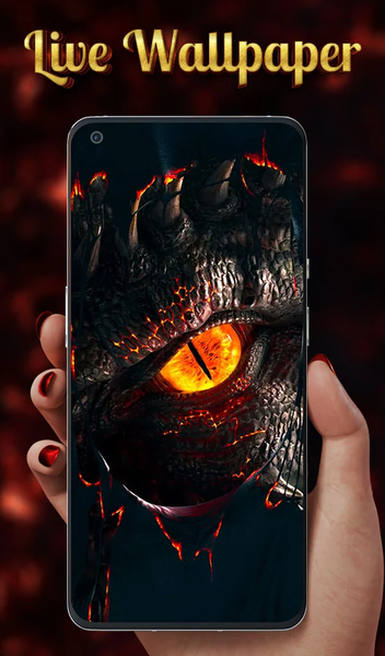 Eye Of The Dragon Wallpaper 3D - Image screenshot of android app