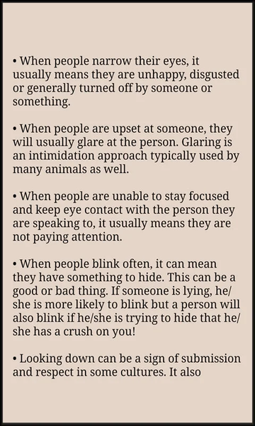 Eye Language - عکس برنامه موبایلی اندروید