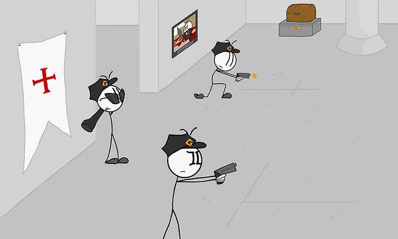 Stickman Steals the Diamond - عکس بازی موبایلی اندروید