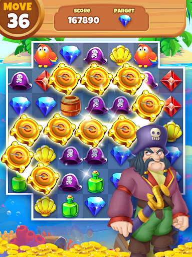 Jewels Swipe - عکس برنامه موبایلی اندروید