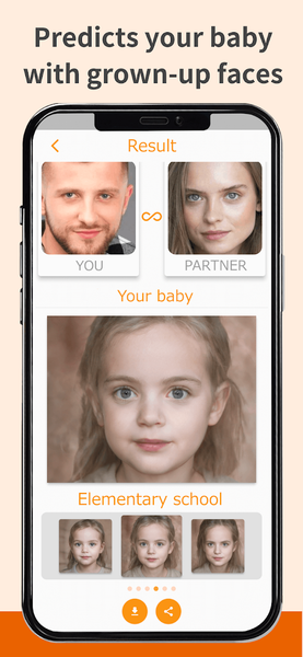 babyAC: AI generate your baby - عکس برنامه موبایلی اندروید