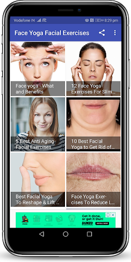 Face Yoga - Facial Exercises - Image screenshot of android app