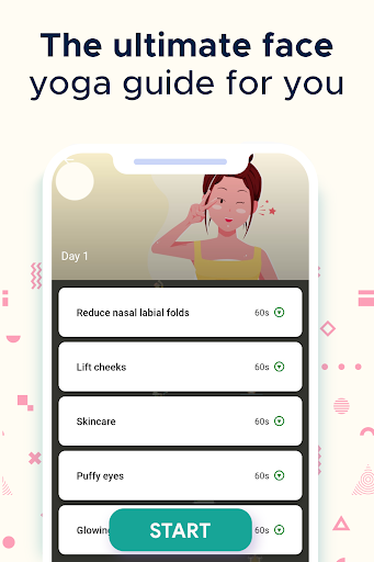 Face Exercise: Yoga Workout - عکس برنامه موبایلی اندروید