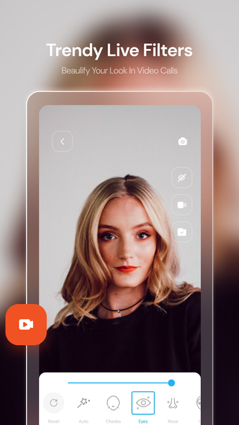 Face Beauty for App Video Call - عکس برنامه موبایلی اندروید