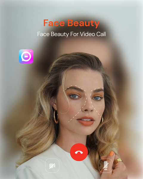 Face Beauty for App Video Call - عکس برنامه موبایلی اندروید