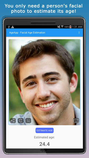 AgeScan - Facial Age Predictor - عکس برنامه موبایلی اندروید