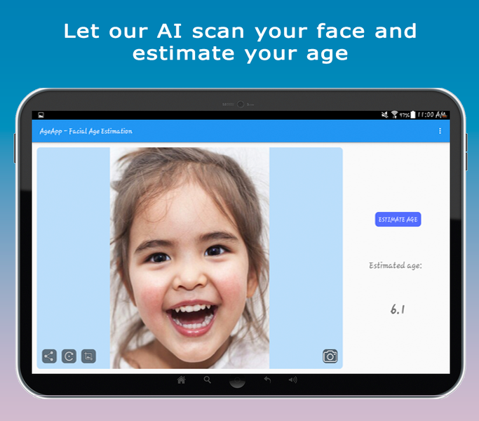 AgeScan - Facial Age Predictor - عکس برنامه موبایلی اندروید