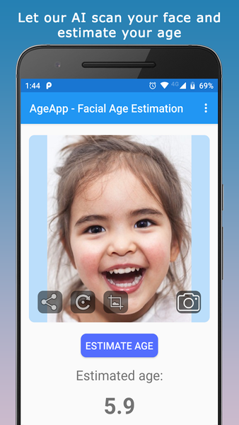 AgeScan - Facial Age Predictor - عکس برنامه موبایلی اندروید