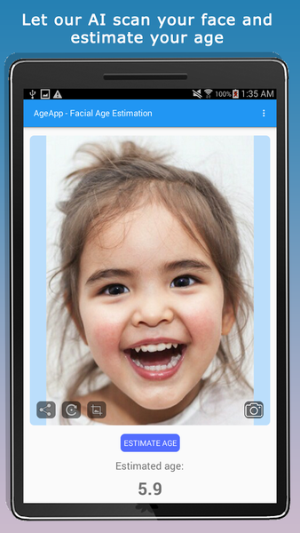 AgeScan - Facial Age Predictor - عکس برنامه موبایلی اندروید