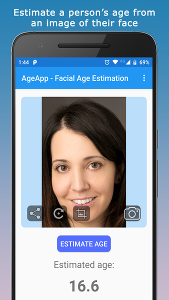 AgeScan - Facial Age Predictor - عکس برنامه موبایلی اندروید