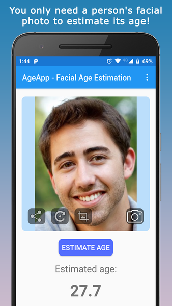 AgeScan - Facial Age Predictor - عکس برنامه موبایلی اندروید