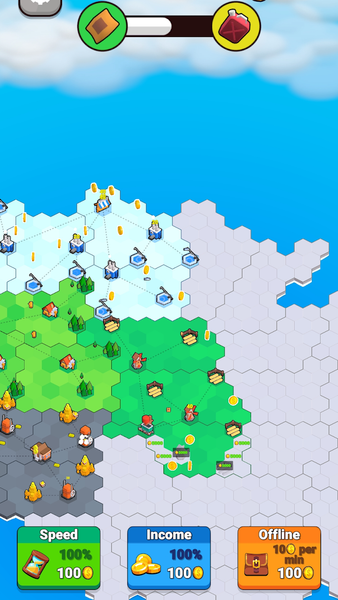 Factory World: Connect Map - عکس بازی موبایلی اندروید