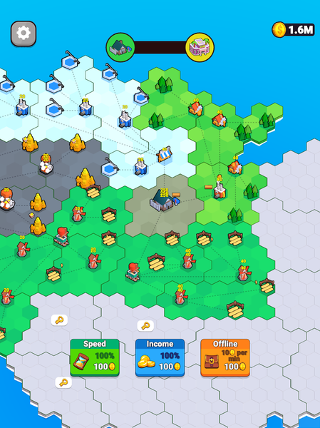 Factory World: Connect Map - عکس بازی موبایلی اندروید