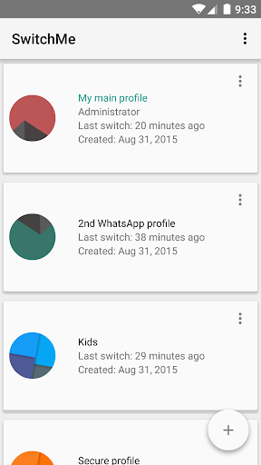 SwitchMe Multiple Accounts - Image screenshot of android app