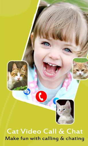 Cat Video Call/Fake Video Call - Image screenshot of android app