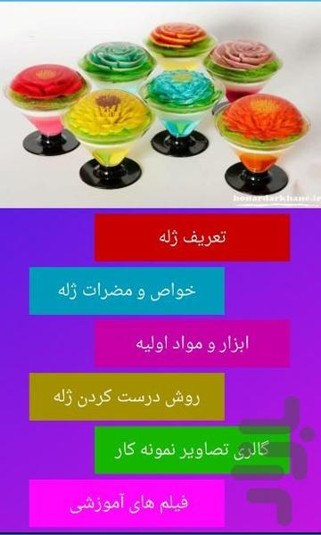 فن مهمانی: ژله تزریقی+فیلم+گالری - عکس برنامه موبایلی اندروید
