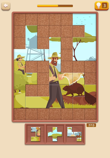 Fancy Puzzles: Jigsaw Art Game - Image screenshot of android app