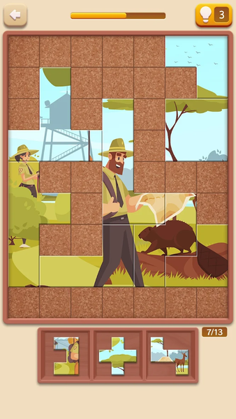 Fancy Puzzles: Jigsaw Art Game - Image screenshot of android app
