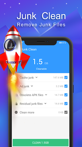 Fancy Clean - junk cleaner - عکس برنامه موبایلی اندروید