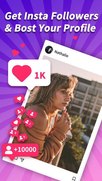 ins-Followers by hashtags - Image screenshot of android app