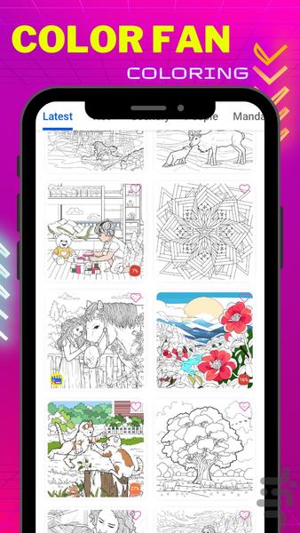 Paint by Color ۲۰۲۴ - عکس بازی موبایلی اندروید