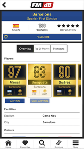 FMdB - Soccer Database - عکس برنامه موبایلی اندروید