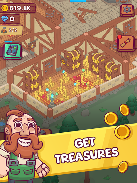 Heroes Tavern: Idle Pub Tycoon - عکس بازی موبایلی اندروید