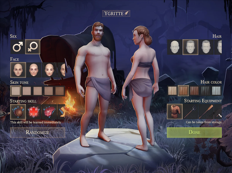 Grim Soul: Dark Survival RPG - Gameplay image of android game