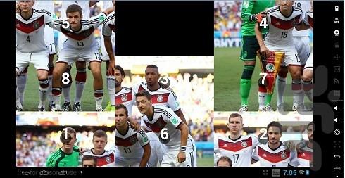 Germany Football Stars - Gameplay image of android game