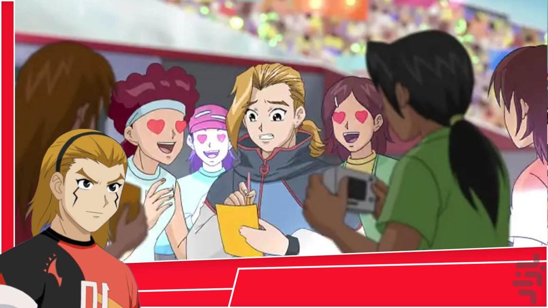 کارتون فوتبال رباتی - عکس برنامه موبایلی اندروید