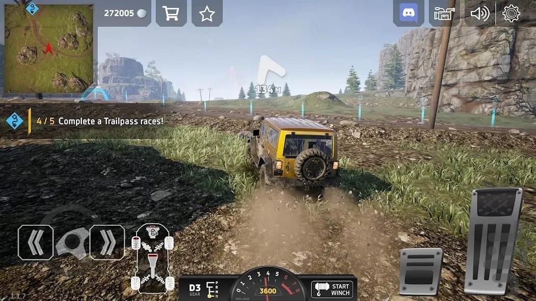 بازی ماشین آفرودی - Gameplay image of android game